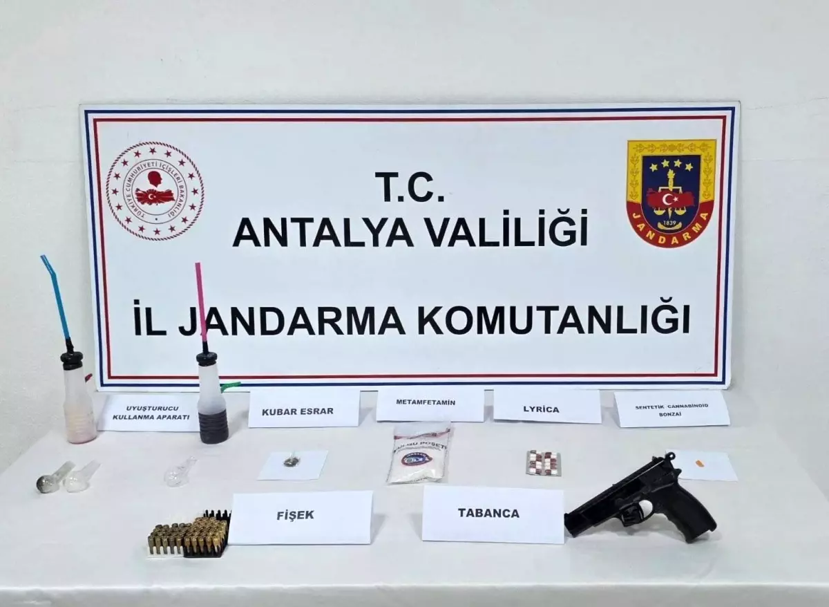 Antalya'da uyuşturucu operasyonu