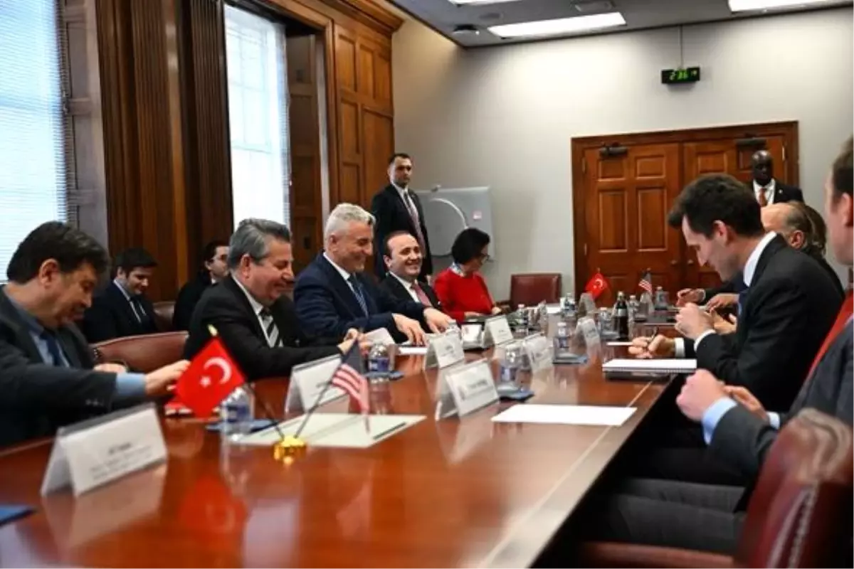 Bakan Bolat, ABD Ticaret Bakanı Lutnick ile bir araya geldi