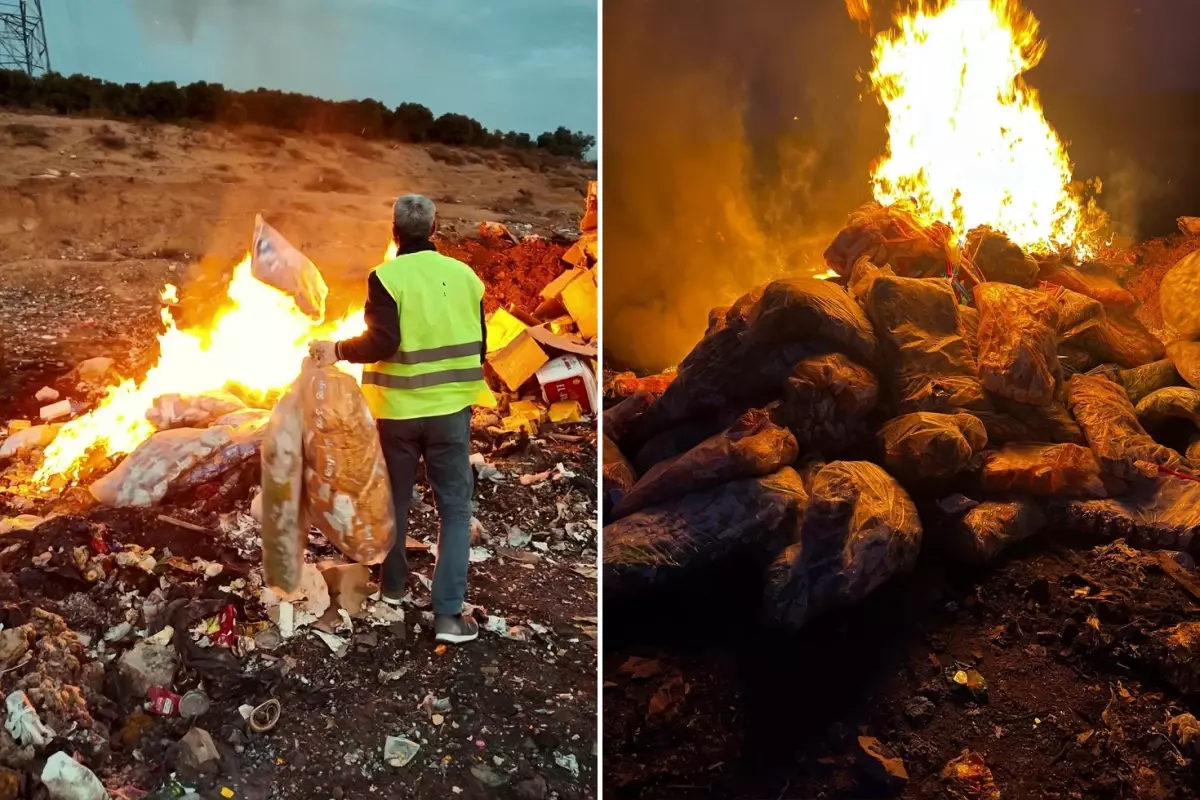 Çocukları zehirleyeceklerdi! 2 ton ürün imha edildi