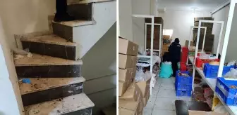 Çocukların sağlığını hiçe saydılar! Merdiven altından tam 9 ton çıktı