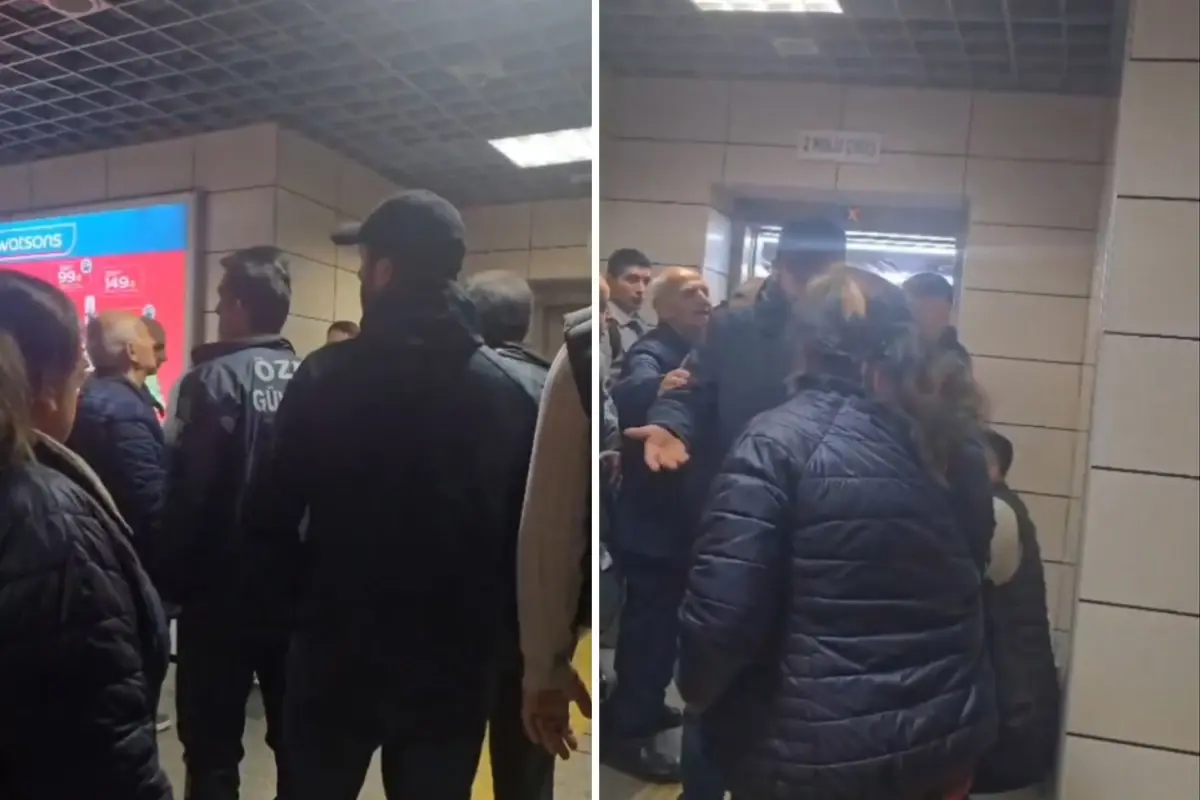 Marmaray'da Türk-Kürt kavgası