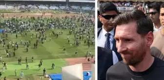 Messi Hindistan'da olay çıkardı! Saha resmen savaş alanına döndü