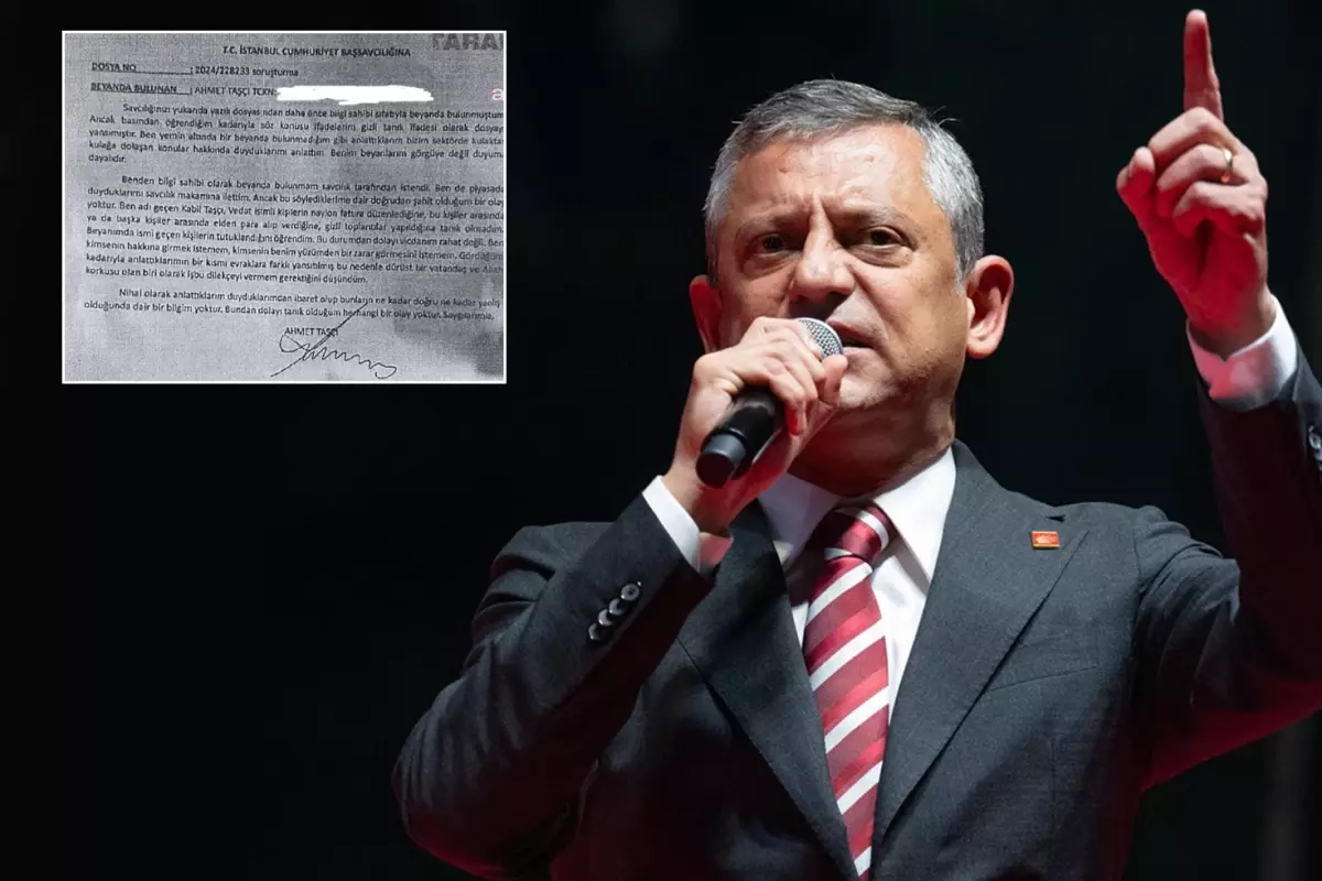Özel, "Türkiye gündemine bomba gibi düşecek haber" diyerek paylaştı