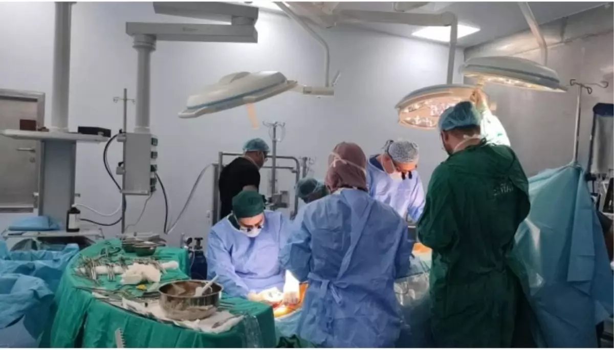 Şam'daki kalp hastanesini Türkiye ayağa kaldırdı