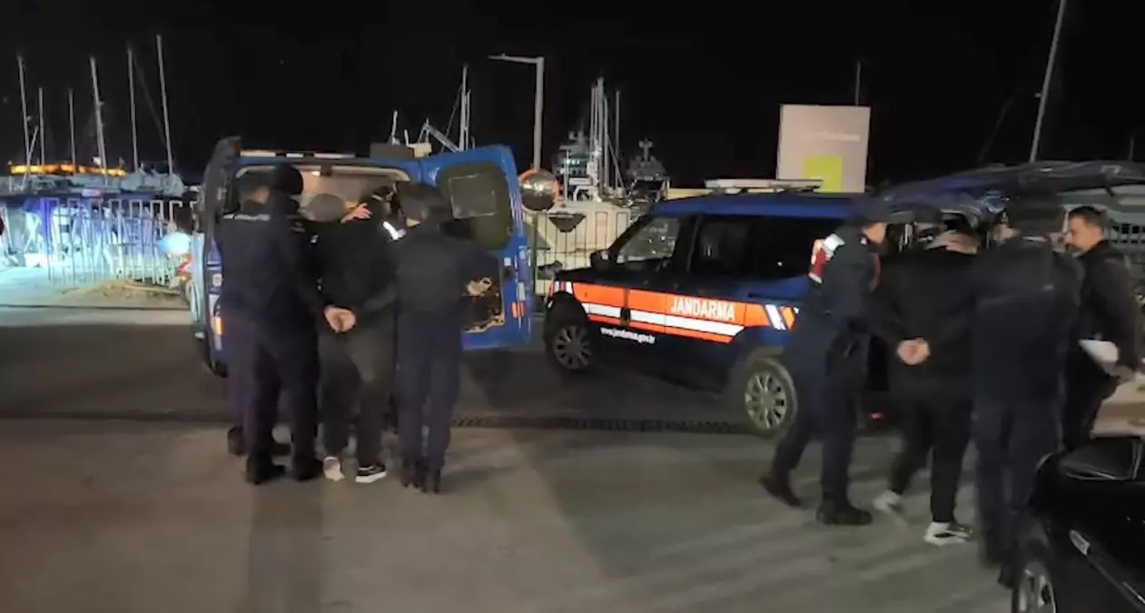 Aydın'da Organize Suç Örgütü Üyeleri Yunanistan'a Kaçmaya Çalışırken Yakalandı