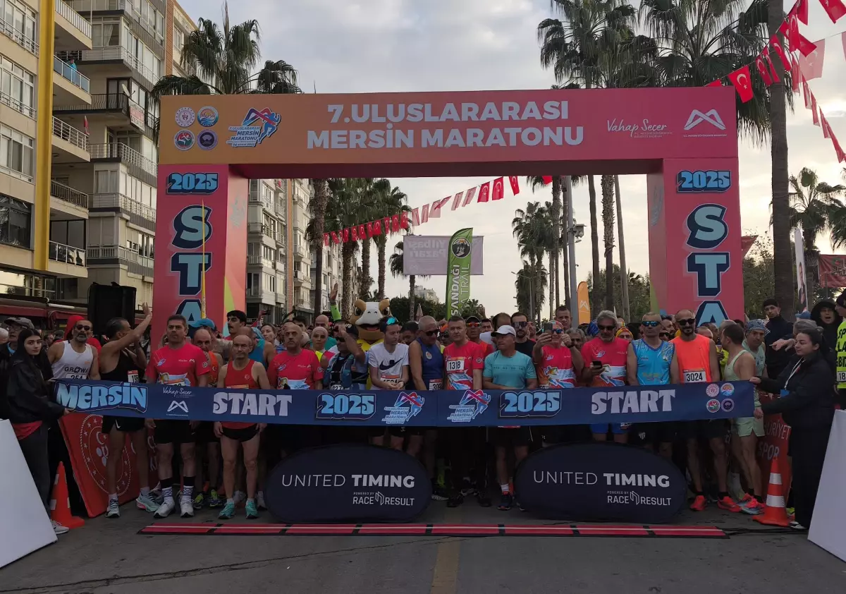 7'nci Uluslararası Mersin Maratonu başladı