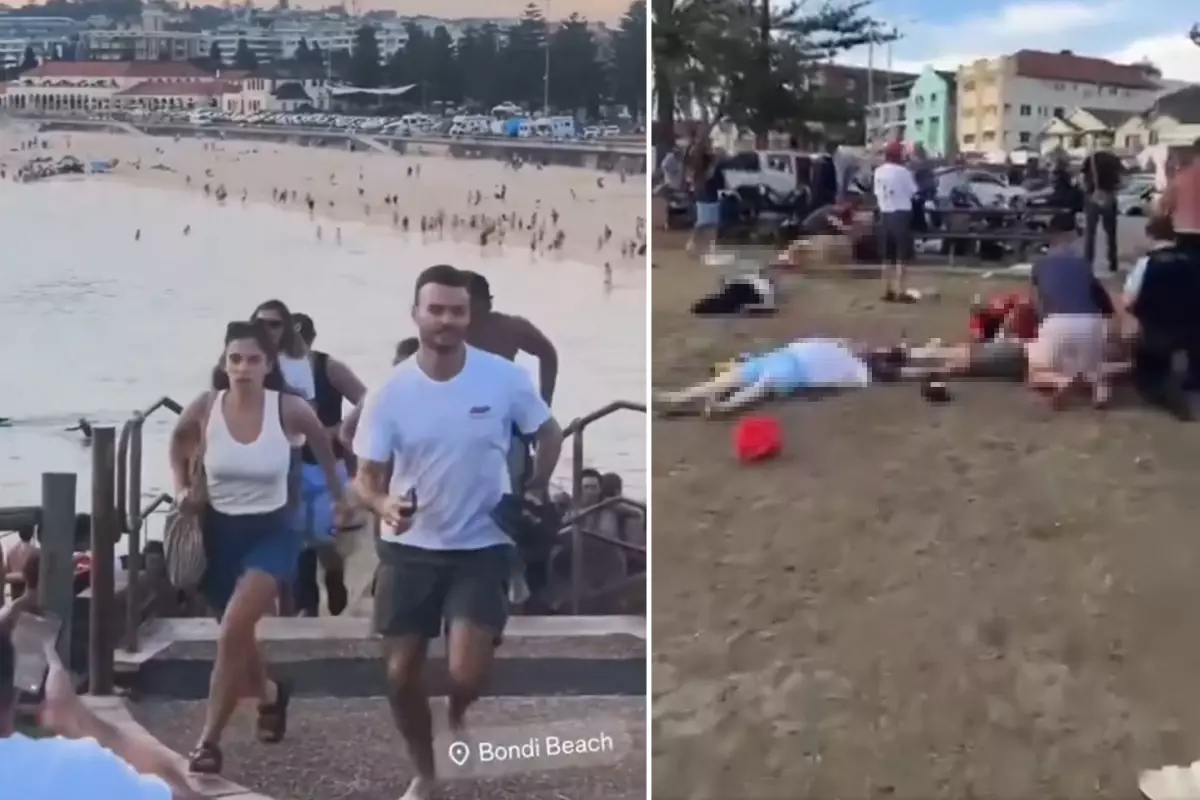 Avustralya'da silahlı saldırı! Plajdaki insanları hedef aldılar