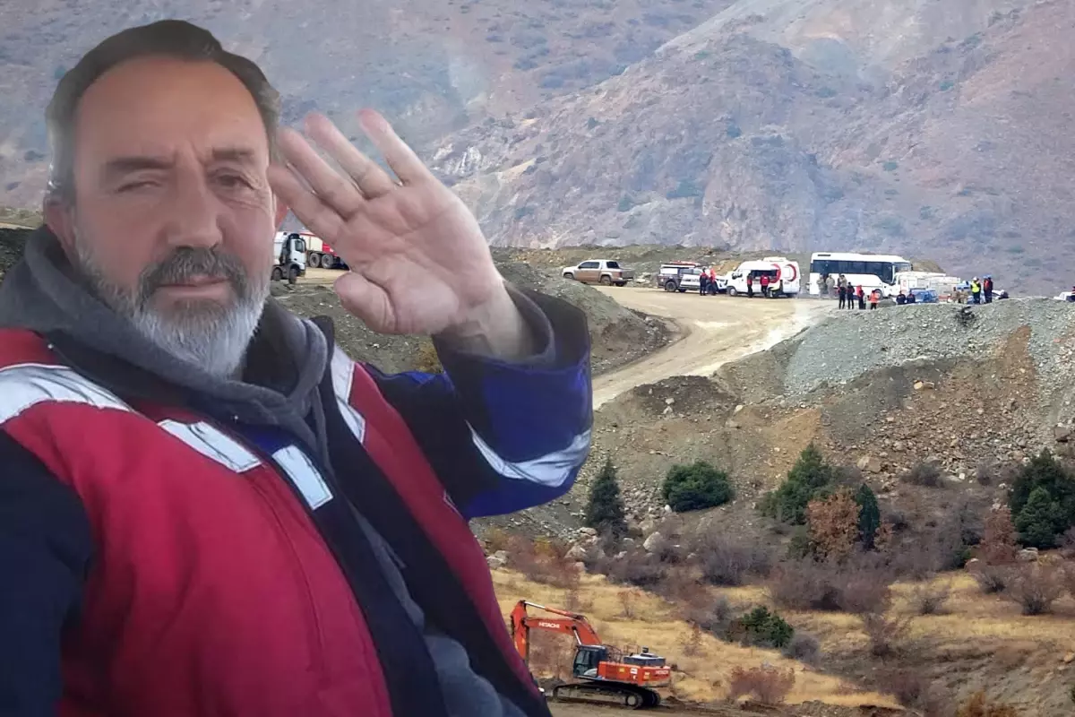 Göçük altında kalan şantiye müdürünün cesedine 1 ay sonra ulaşıldı