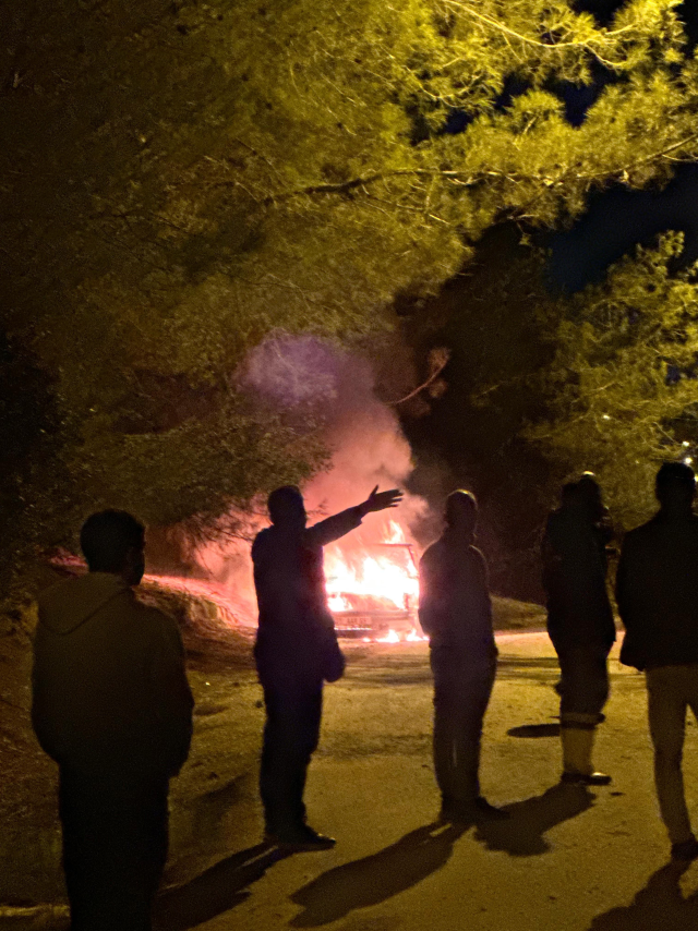 The car exploded, and he died in a horrific way