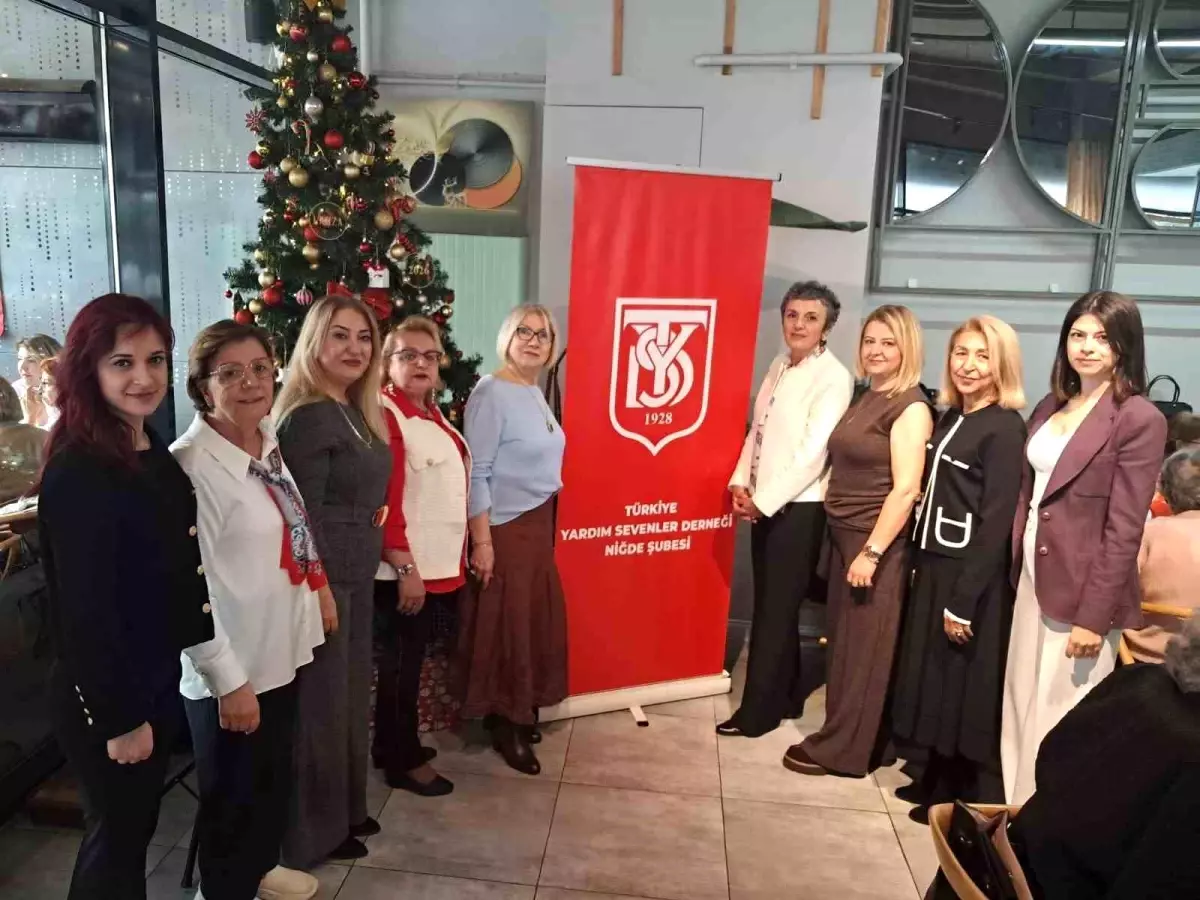 TYSD Niğde Şubesi bağışçılarıyla buluştu