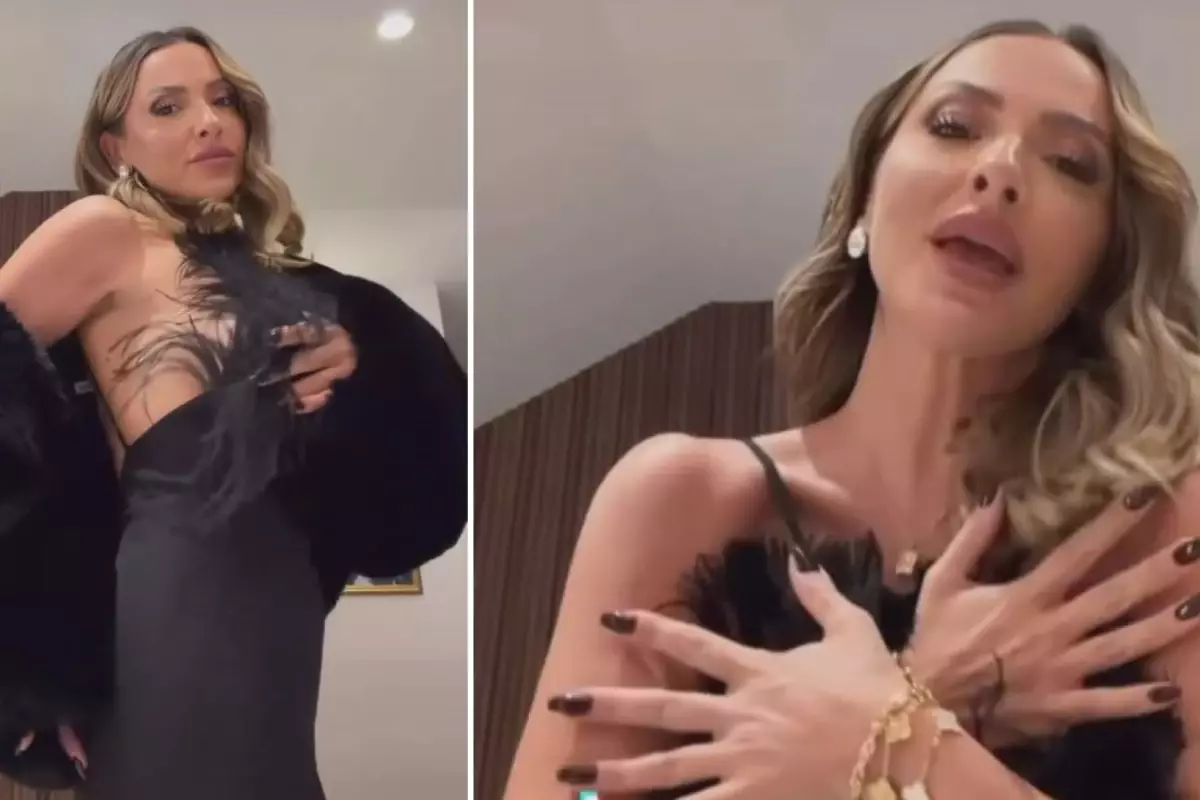 2025'e böyle veda etti! Hadise'nin kıvrak dansı kadar dekoltesi de olay