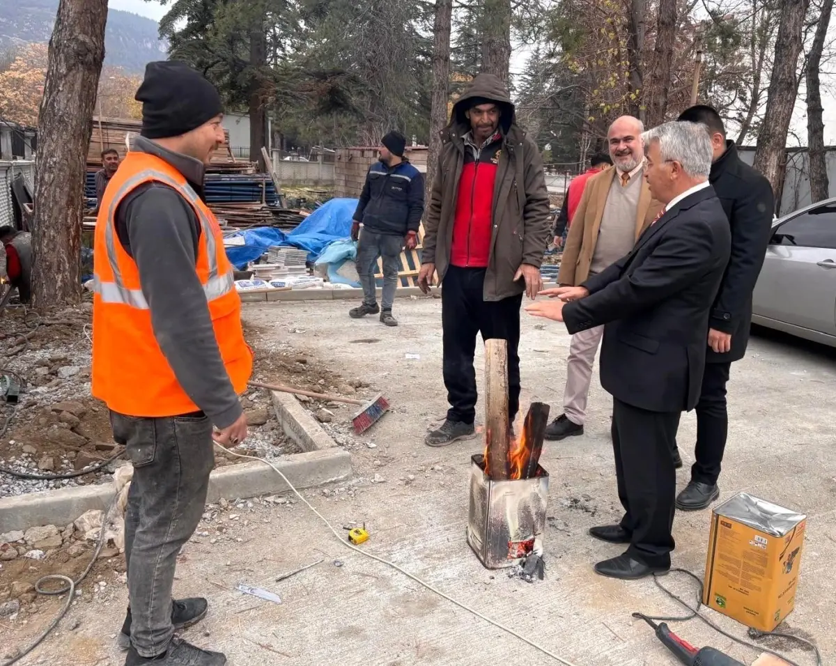 Akşehir'de yeni ilçe sağlık binasında sona doğru