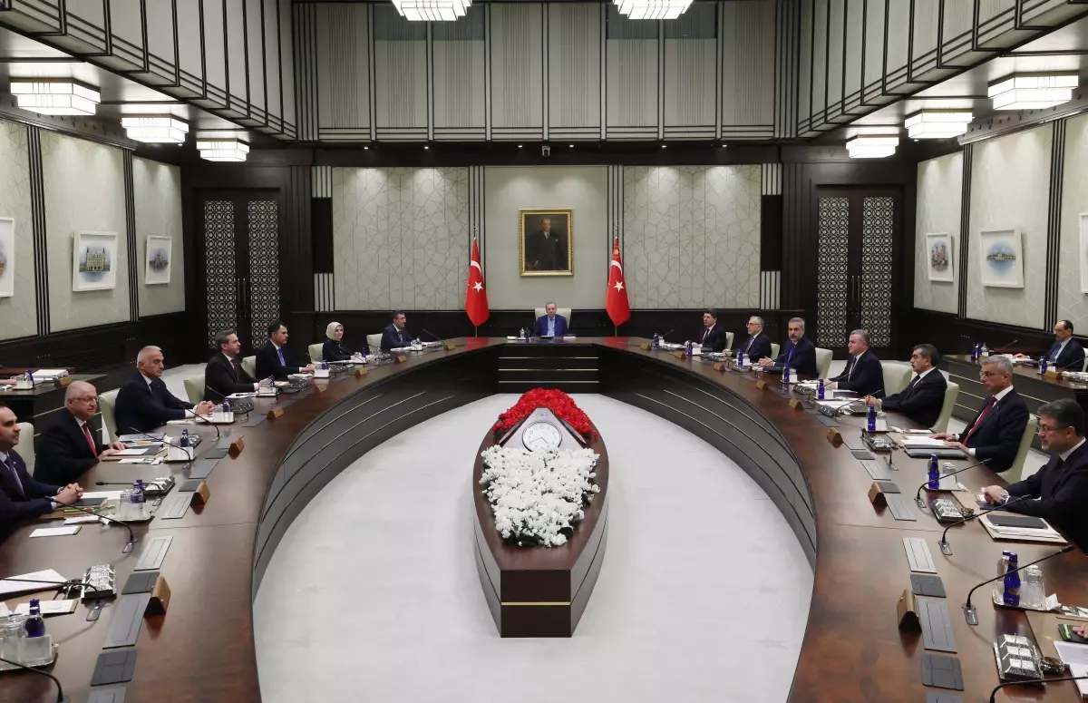 Cumhurbaşkanlığı Kabinesi Toplandı