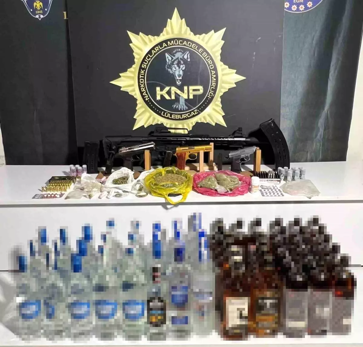 Kırklareli ve Lüleburgaz'da uyuşturucu operasyonları: Çok sayıda madde ele geçirildi, tutuklamalar var