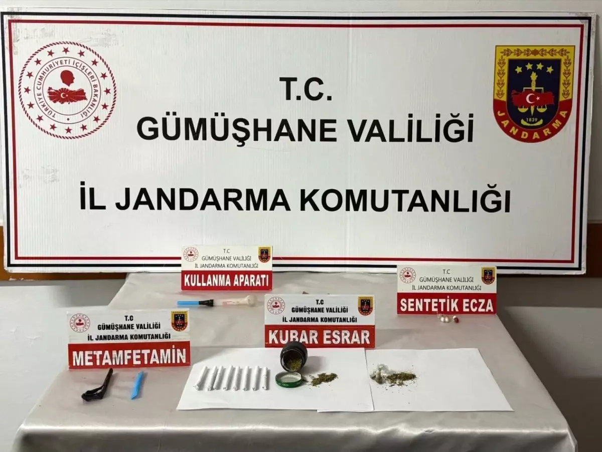 Kocaeli'den Gümüşhane'ye uzanan zehir hattı jandarmaya takıldı