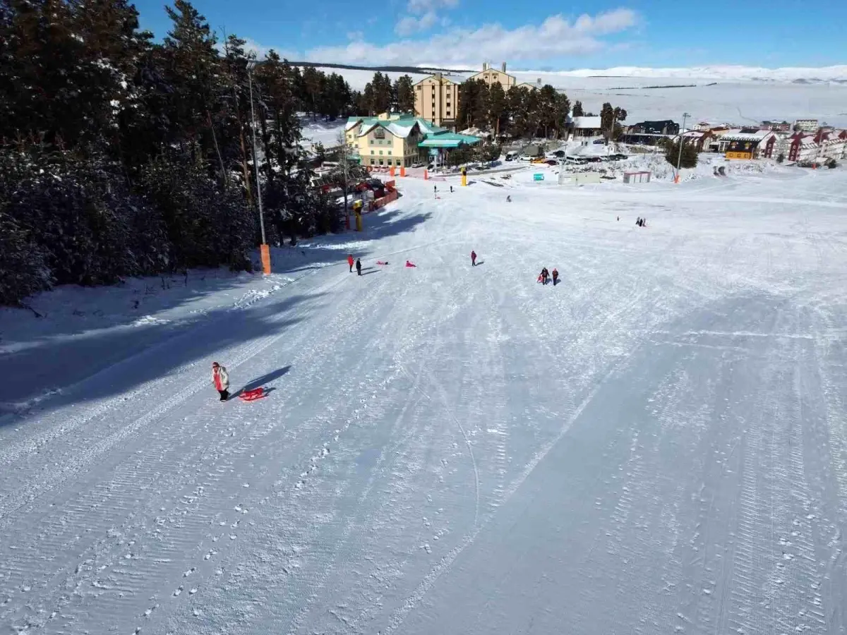 Sarıkamış'ta kayak heyecanı başlıyor
