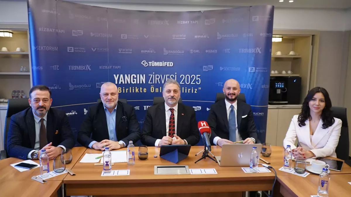 Uluslararası Yangın Zirvesi Öncesi TÜMBİFED'ten Net Mesaj: Yangınları birlikte önleyebiliriz