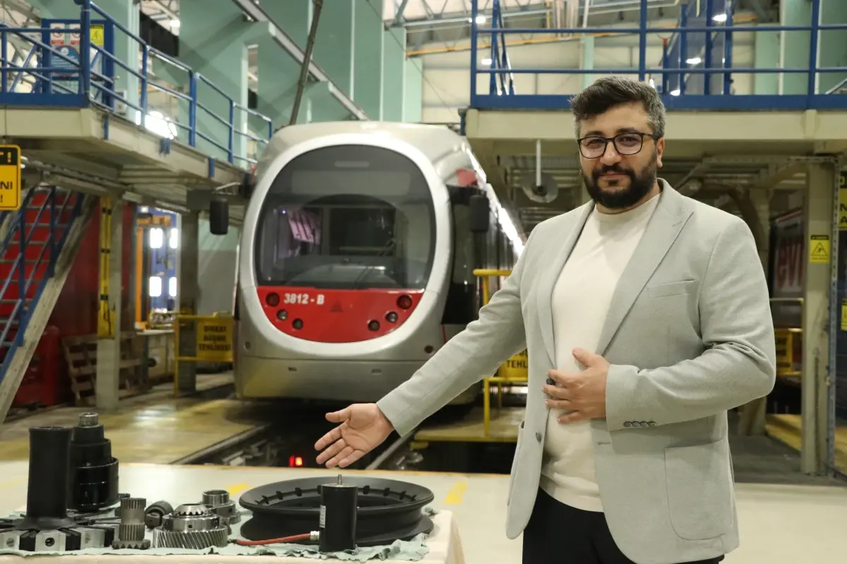 Kayseri'de Yerli ve Milli Tramvay Parçalarıyla 180 Milyon TL Tasarruf Sağlandı