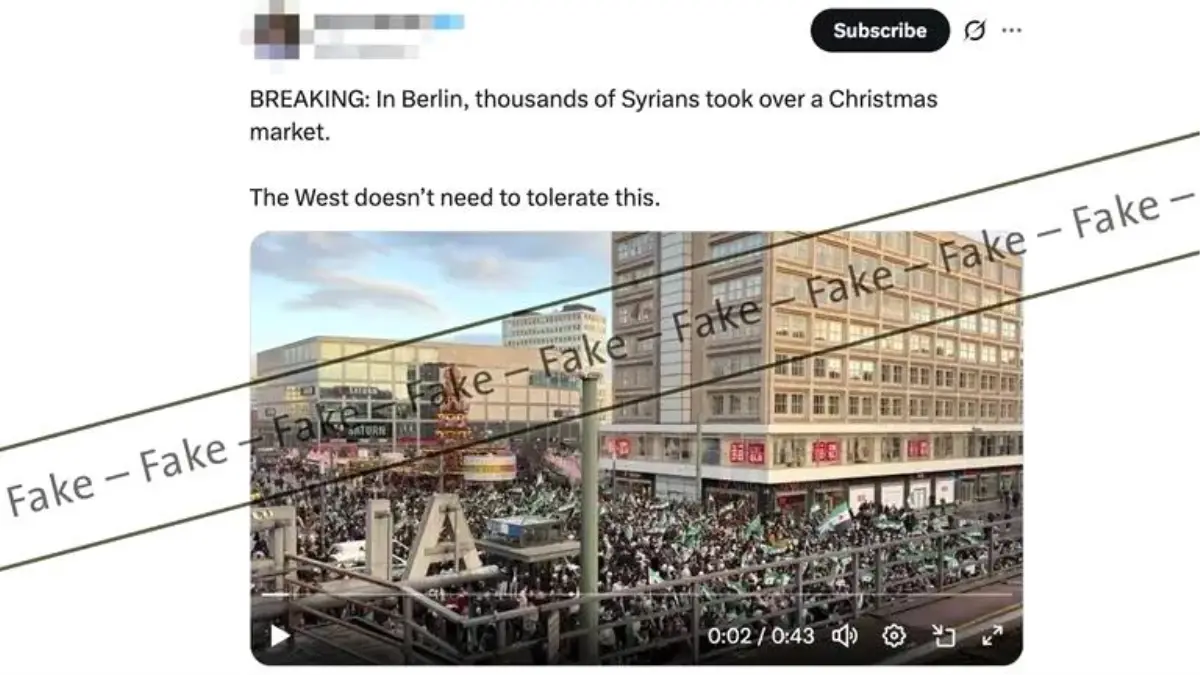 Almanya'da müslümanlara yönelik öfke için dezenformasyon yapıldığı ortaya çıktı