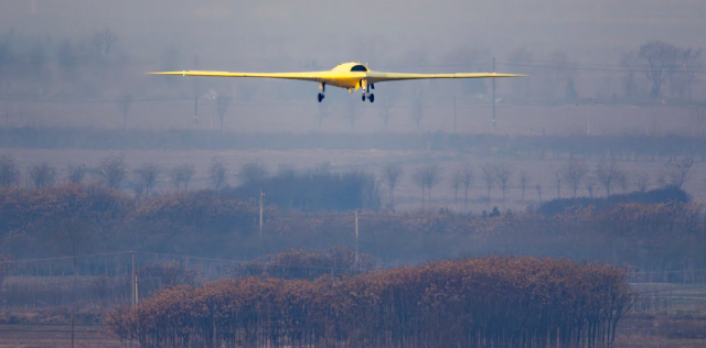 China's new UAV passed its first test