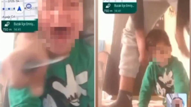 A decision has been made for the father who threatened his child's throat with a knife