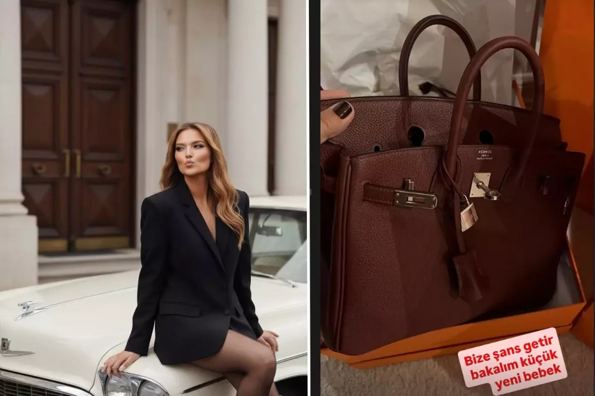 Demet Akalın'ın lüks çantasının fiyatı dudak uçuklattı