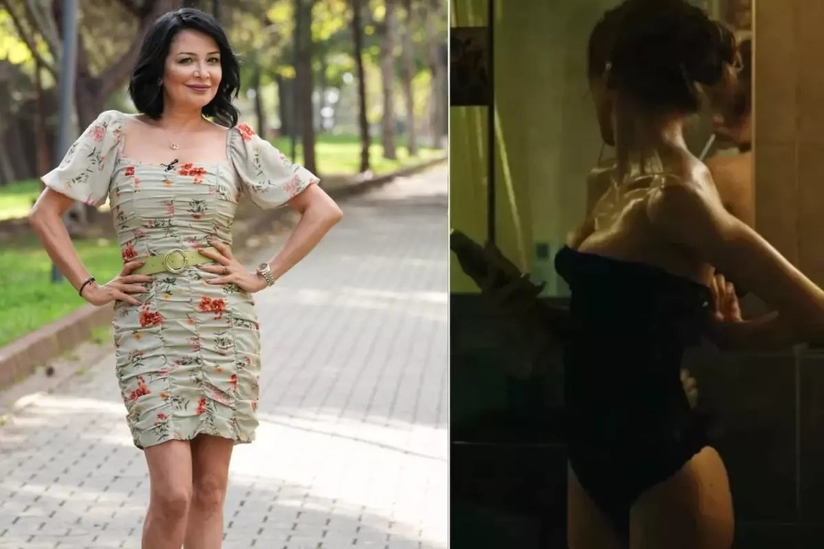 Müstehcen sahneleri sonrası Evrim Akın'dan olay gönderme