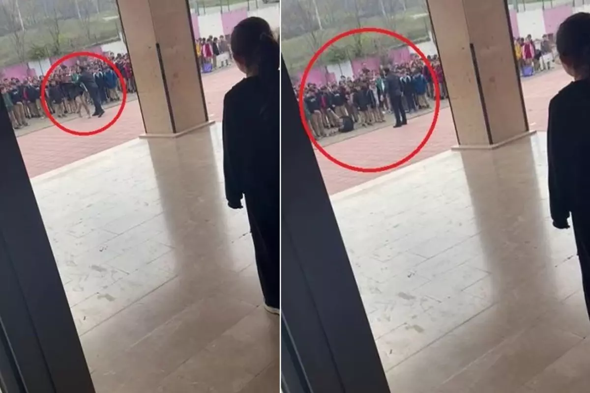 Öğrenciyi yere savuran okul müdürü hakkında karar verildi