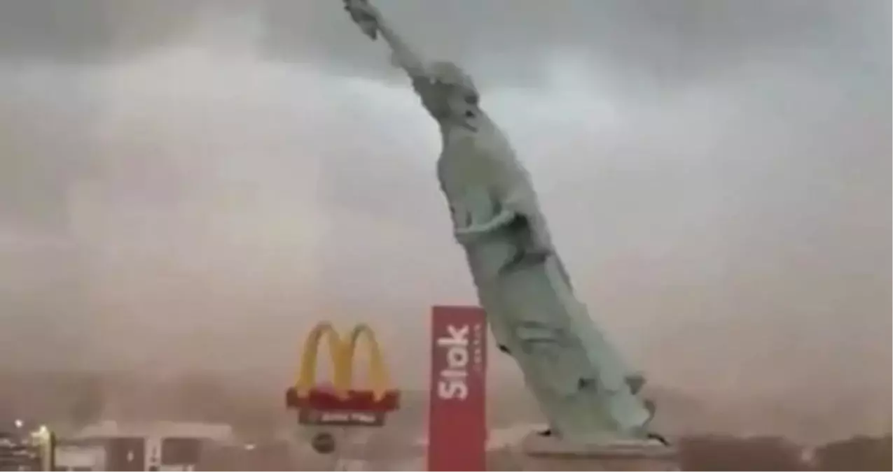 Özgürlük Heykeli devrildi mi, neden yıkıldı? Özgürlük Heykeli kaç metre, replikası nerede, orijinali nerede?