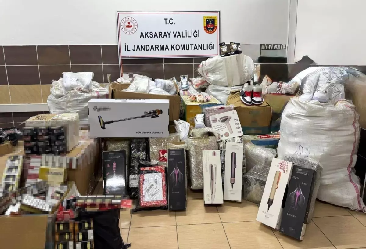 Aksaray jandarmasından kaçakçılara darbe