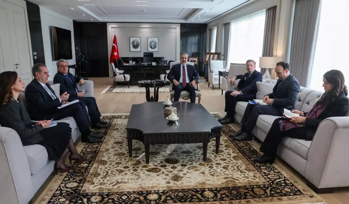 Bakan Fidan, BM Genel Sekreter Yardımcısı Fletcher'i kabul etti