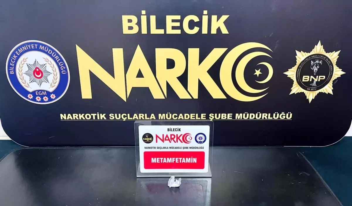 Bilecik'te uyuşturucu operasyonu: 1 gözaltı