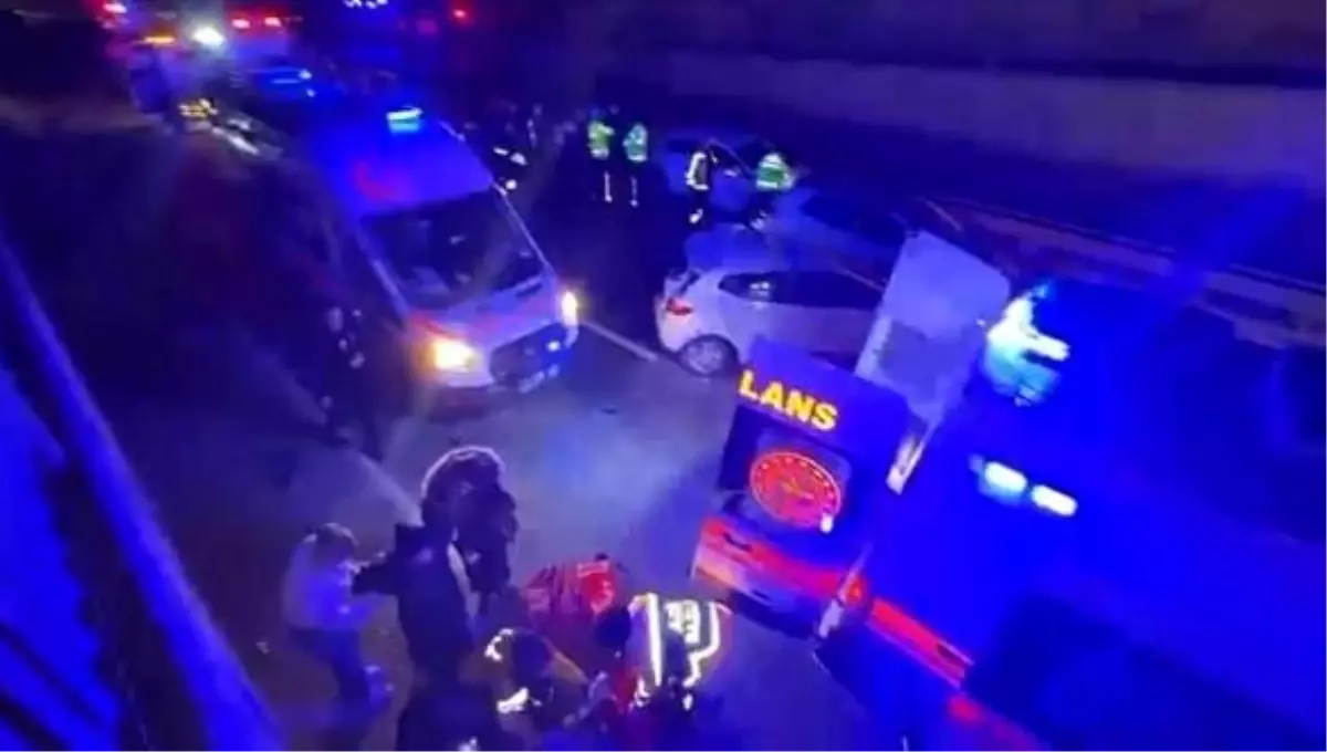 Çekmeköy'de zincirleme kaza: 7 yaralı