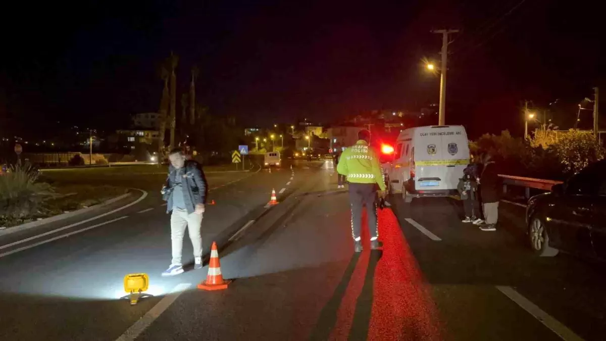 Gazipaşa'da kamyonetin çarptığı yaya hayatını kaybetti