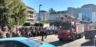 Manavgat'ta 5 yıldızlı otelde çıkan yangın söndürüldü