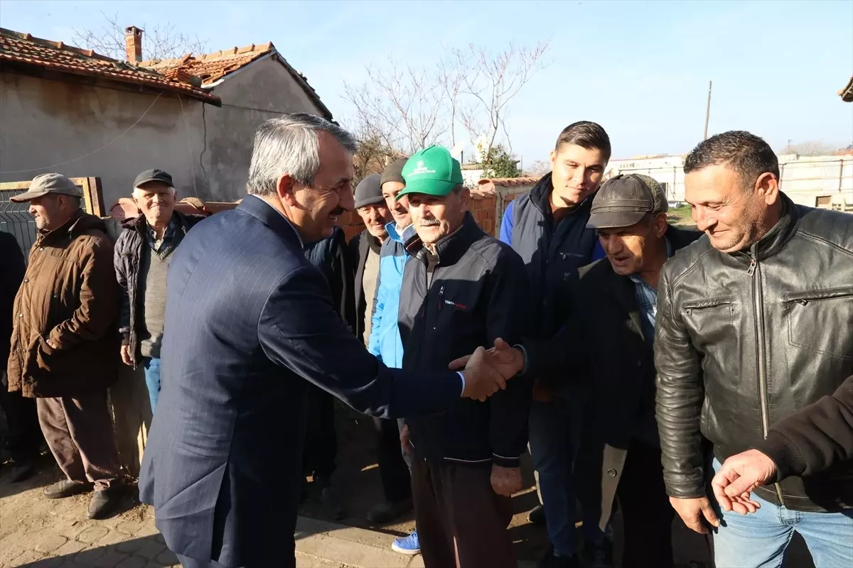 Muhtarlardan Vali Sezer'e köylerdeki yatırımlar için teşekkür