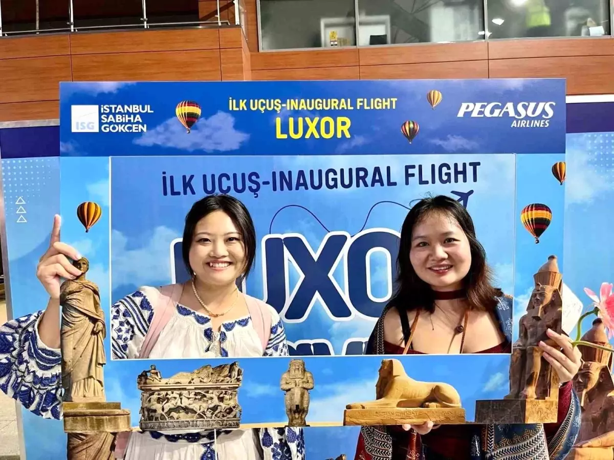 Sabiha Gökçen'den Mısır'a iki yeni destinasyon: Luksor ve Marsa Alam'a uçuşlar başladı