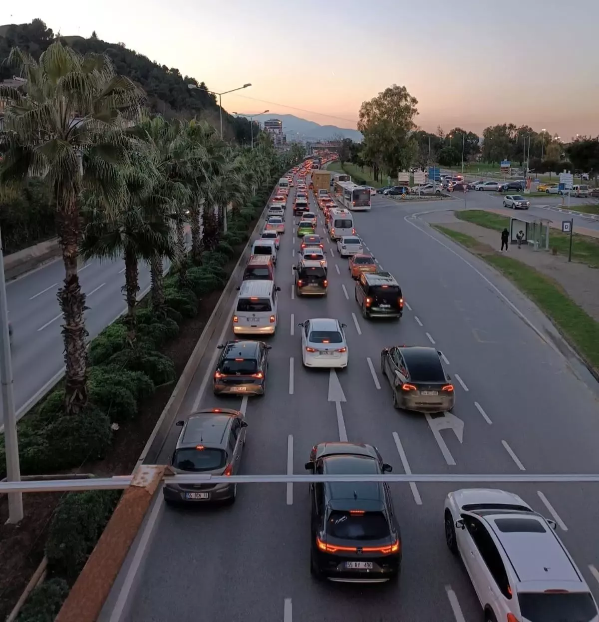 Samsun'da motorlu kara taşıtı sayısı bir yılda 39 bin 838 arttı