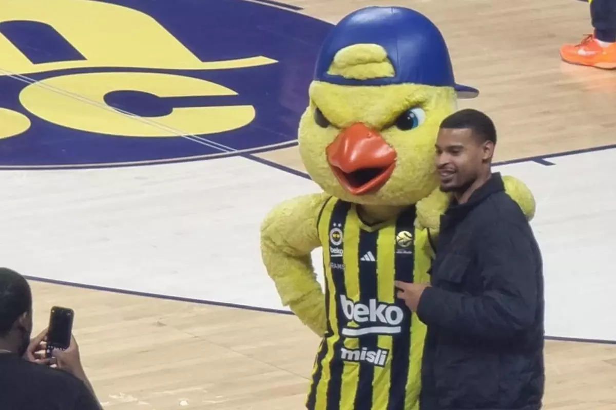 Taraftarı heyecan bastı! Inter'in yıldızı Fenerbahçe Beko'nun maçında görüntülendi