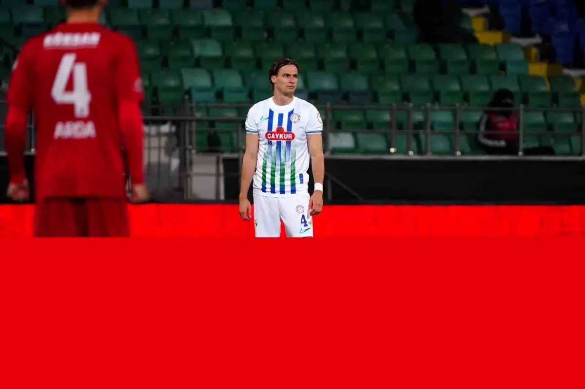 Ziraat Türkiye Kupası: Çaykur Rizespor: 2 Gaziantep FK: 1 (İlk yarı)