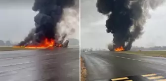 ABD'de uçak faciası: 6 kişi hayatını kaybetti