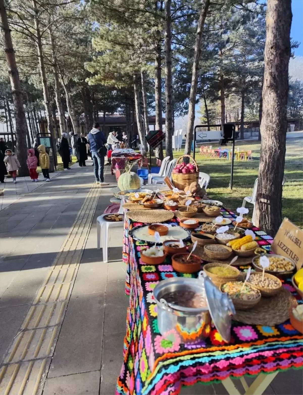 Alacahöyük Ören Yeri'nde 'Ailemle Kültür Yolculuğu' etkinliği düzenlendi