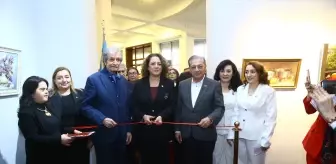 Bakü'de 'Azerbaycan-KKTC ilişkileri' temalı resim sergisi açıldı