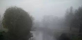 Edirne'de yoğun sis etkili oluyor