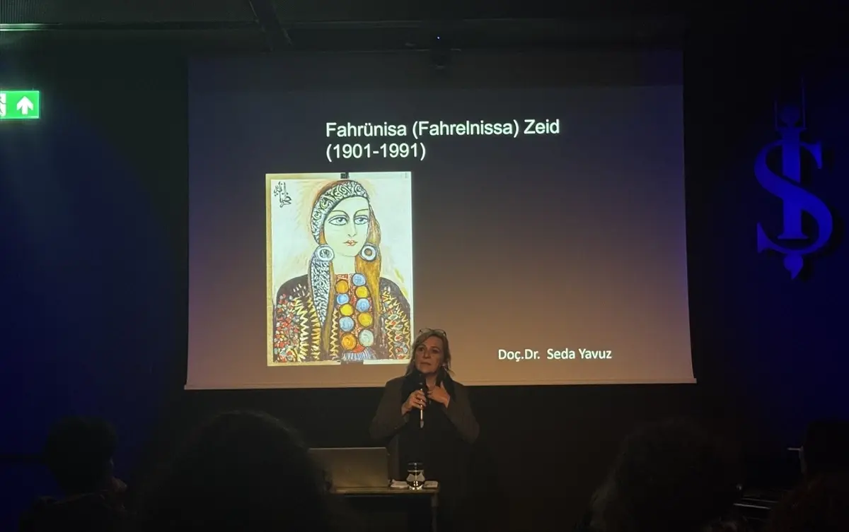 'Kadınların Gözünden' seminerlerinde ressam Fahrünnisa Zeid konuşuldu