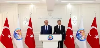 KKTC'nin 5. Cumhurbaşkanı Ersin Tatar Mersin'de temaslarda bulundu