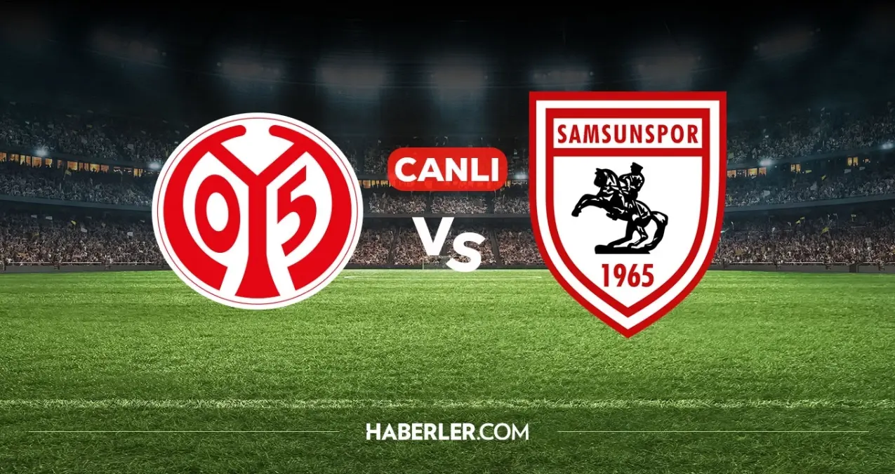 Mainz Samsunspor canlı nereden izlenir? Mainz Samsunspor maçı hangi kanalda, nereden izlenir?