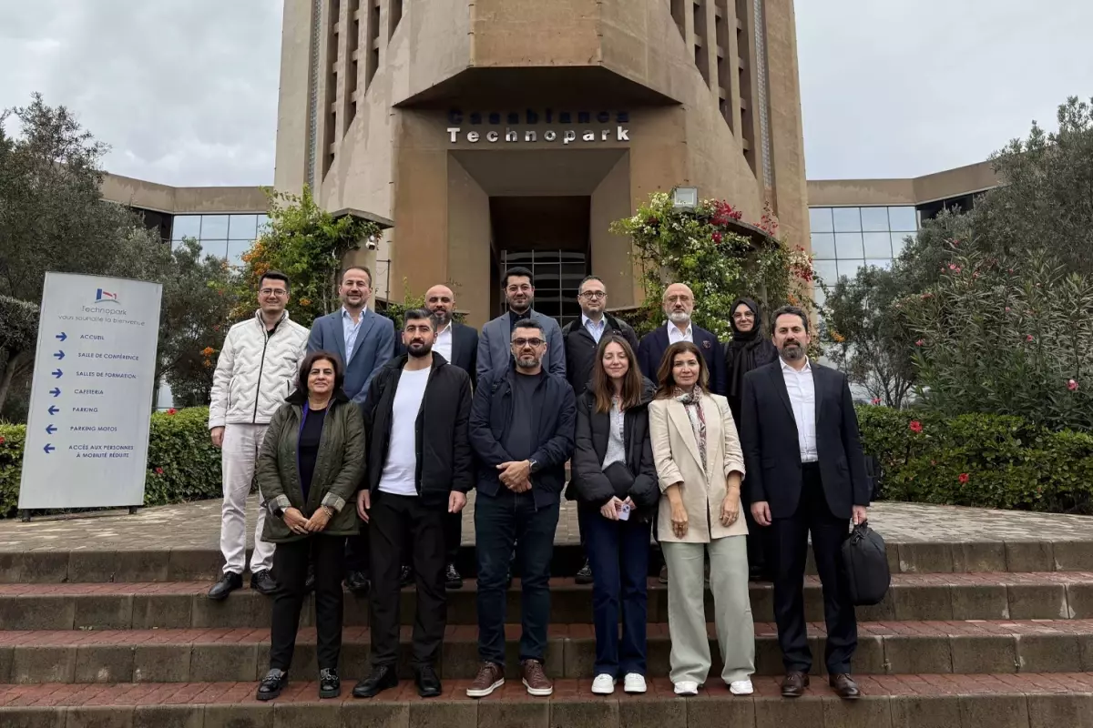 Medeniyet Teknopark girişimcileri Fas'ta yatırım ve fırsatları yerinde inceledi