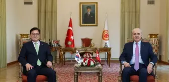 TBMM Başkanı Kurtulmuş, Güney Kore Ulusal Meclisi Başkanı Woo Won-Shik ile Meclis'te bir araya geldi Açıklaması