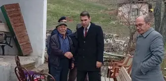 Uğurludağ Kaymakamı Düzgün, köyleri ziyaret etti